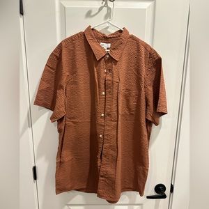 Men’s short sleeve button up shirt